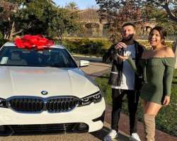 The fellow YouTuber Brandon Awadis gifted her a brand new car at the end of 2019.